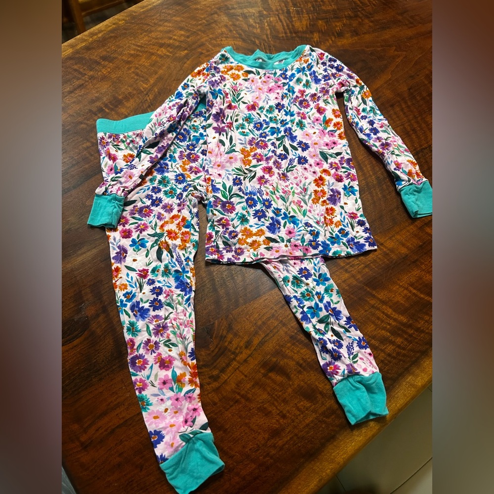 Little Sleepies Long Sleeve 2 piece sweet pea
